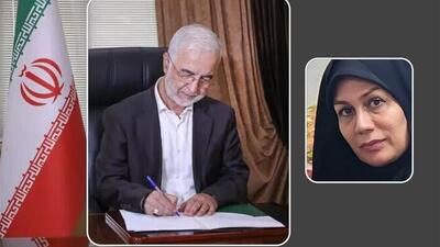  یک بانو برای نخستین بار بخشدار مرکزی شهرستان کهک شد