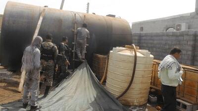 کشف ۱۵۰ هزار لیتر گازوئیل قاچاق در هرمزگان