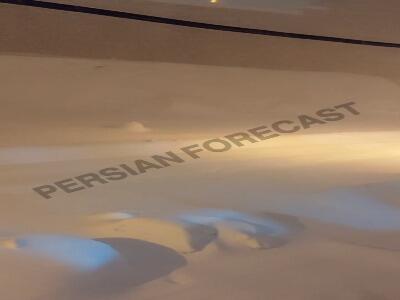 دفن شدن ماشین‌ها در برف شدید سردشت