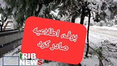  برف، نیامده؛ هم مدارس را غیرحضوری کرد و هم به ادارات، تأخیر ۲ ساعته داد
