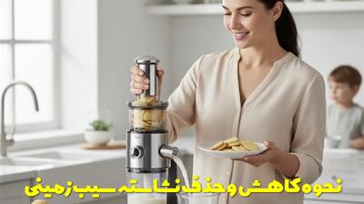  نحوه کاهش و حذف نشاسته سیب زمینی در خانه + کاهش کربوهیدرات با گرفتن نشاسته سیب زمینی
