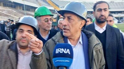 ورزشگاه آزادی با پیشرفت ۸۵ درصدی در مسیر بهره‌برداری است