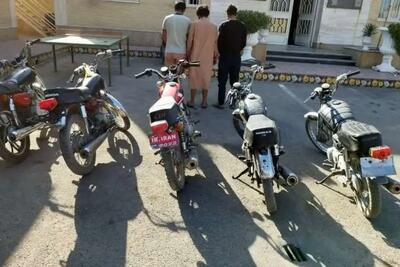 سلاخی موتورسیکلت‌های سرقتی درطبقه سوم آپارتمان/ دستگیری باند وسرکرده آن