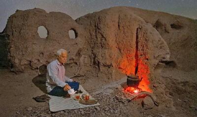  این مرد تنها ساکن روستای عروسان است (+عکس)