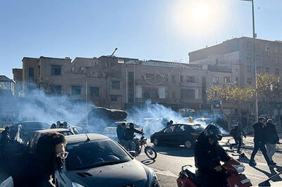 تصاویر خبرگزاری فارس از امروز ظهر در مرکز تهران