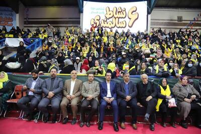 افتتاحیه رقابت‌های  نشاط سالمندی  با حضور ۲۰۰۰ نفر از سالمندان شهر تهران