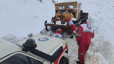  نجات ۱۴ نفر مفقودی از دل کولاک سردشت