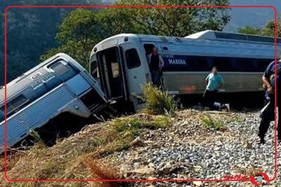  ۱۳ کشته بر اثر خروج قطار از ریل در مکزیک