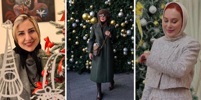 بازیگران ایرانی هم کریسمس را جشن گرفتند و این لباس‌های زیبا را پوشیدند - چی بپوشم
