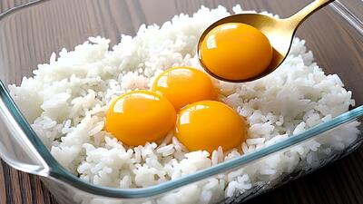  برنج با تخم مرغ بهتر از پیتزا است! خوشمزه، ارزان و آسان!