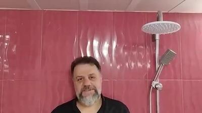  رفع گرفتگی سردوشی بدون باز کردن فقط با یک پلاستیک فریزر و چسب !