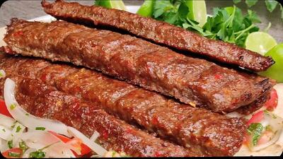  طرز تهیه کباب کوبیده بدون ریختن و وارفتن بدون سیخ و منقل