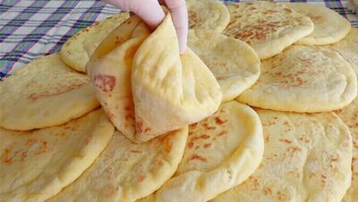  طرز تهیه نان سیب زمینی! خوشمزه ترین نان دنیا با یک کیلو سیب زمینی!