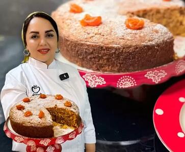  طرز تهیه کیک هویج و گردو : آموزش کیک هویج کافی شاپی