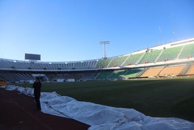 نوسازی ورزشگاه آزادی ۸۵ درصد پیشرفت کرده است