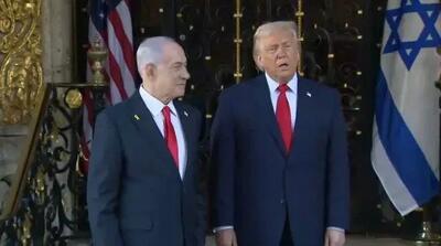 ترامپ در پاسخ به سوالی درباره حمله به ایران: برای موشک‌های بالستیک، بله. برای سلاح هسته‌ای، سریع!+فیلم