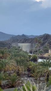 ببینید/ سرریز شدن یک سد در هرمزگان