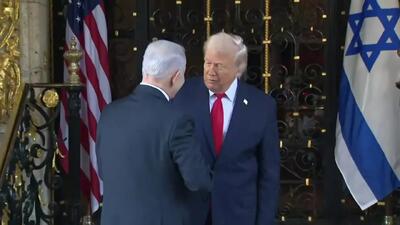 دیدار با نتانیاهو در فلوریدا؛ ترامپ با تکرار ادعاهای ضد ایرانی خواستار توافق شد+ فیلم