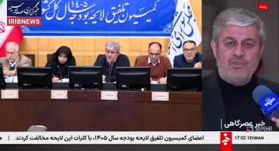 اشکال در برخی موضوعات کلان کشور باعث رد کلیات بودجه ۱۴۰۵ شد