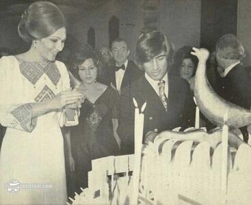 عکس بهرام بیضایی با فرح پهلوی در جشنواره فیلم تهران!