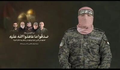  القسام از شهادت سخنگوی خود و معرفی سخنگوی جدید خبر داد