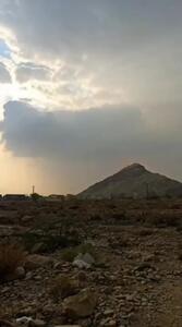 رعدوبرق عجیب در آسمان غرب هرمزگان