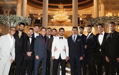 تصویر؛ آرزوی قشنگ اوسمار به مناسبت عروسی عالیشاه