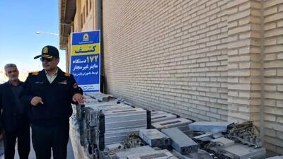 کشف ۱۷۲ دستگاه رمز ارز غیرمجاز در یزد