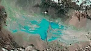 سیل به داد تالاب جازموریان رسید