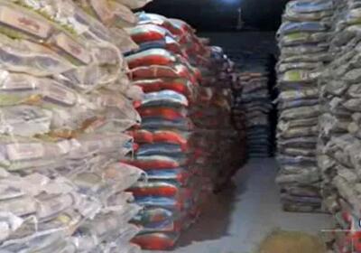 کشف بیش از ۱۳ تن برنج احتکاری در شرق گیلان