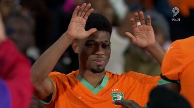 گل اول ساحل عاج به کامرون (آماد دیالو)