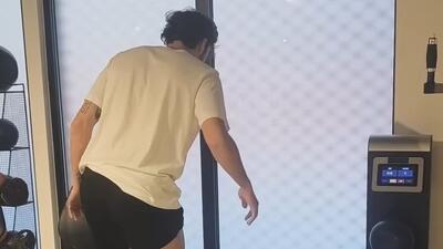 تمرینات انفرادی باکیچ هافبک پرسپولیس برای بازگشت به میادین