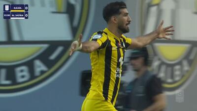 گل اول الاتحاد کلبا به الجزیره (شهریار مغانلو)