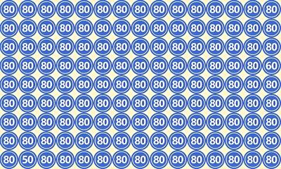  با پیدا کردن اعداد 60 و 50 میان اعداد 80 تیزبینی چشمان خود را ثابت کنید!