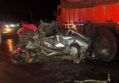  دو کشته و چهار مجروح در تصادف  محور پلدختر–خرم‌آباد