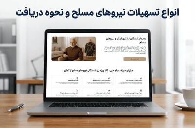  انواع تسهیلات نیروهای مسلح و نحوه دریافت