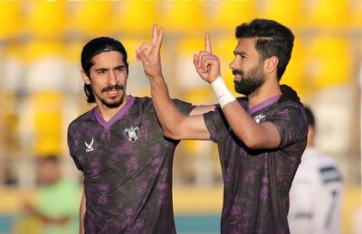 هوادار 2-0 شناورسازی/ بنفش‌ها بی‌خیال صعود نمی‌شوند