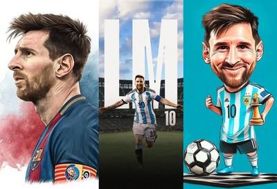  ۲۰ عکس پروفایل مسی خفن ۲۰۲۵ | پروفایل لیونل مسی برای موبایل و دسکتاپ