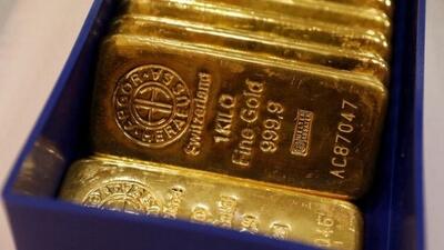 بهای طلا امروز دوشنبه در بازارهای جهانی