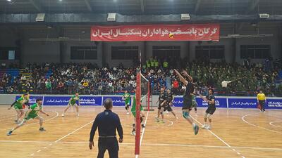 لیگ برتر والیبال/ بازگشت پاس به خانه با پیروزی