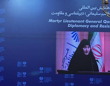  زینب سلیمانی: هدف نهایی حاج قاسم حفظ کرامت انسانی بود