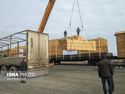 ۶ قطار چینی در راه ایران هستند