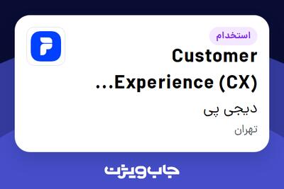  استخدام Customer Experience (CX) Specialist در دیجی پی