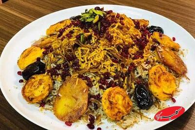  رشته پلو نوستالژیک با کشمش سرخ‌شده بدون گوشت به روش مادربزرگ ها - کلبه سرگرمی