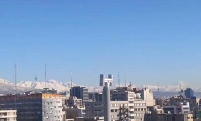 فیلم/ نفس تازه تهران پس از چند روز آلودگی هوا