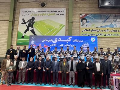  گلستان قهرمان کبدی بزرگسالان کشور