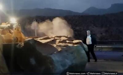  بازگشایی محور سیراف–جم