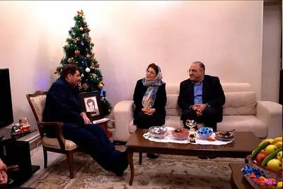 دیدار دستیار رهبری با خانواده شهید آنوشاوان عیوضیان