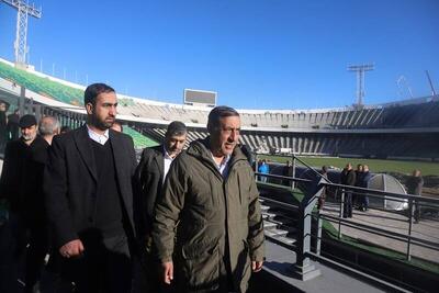 قائم‌پناه: نوسازی ورزشگاه «آزادی» ۸۵ درصد پیشرفت کرده است - پارس فوتبال