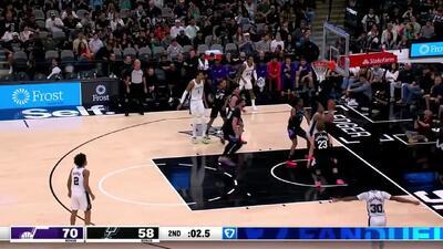 ویدئو: خلاصه بسکتبال سن‌آنتونیو‌اسپرز 114 - 127 یوتاجاز - پارس فوتبال